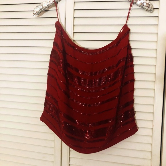 Beaded Miniskirt